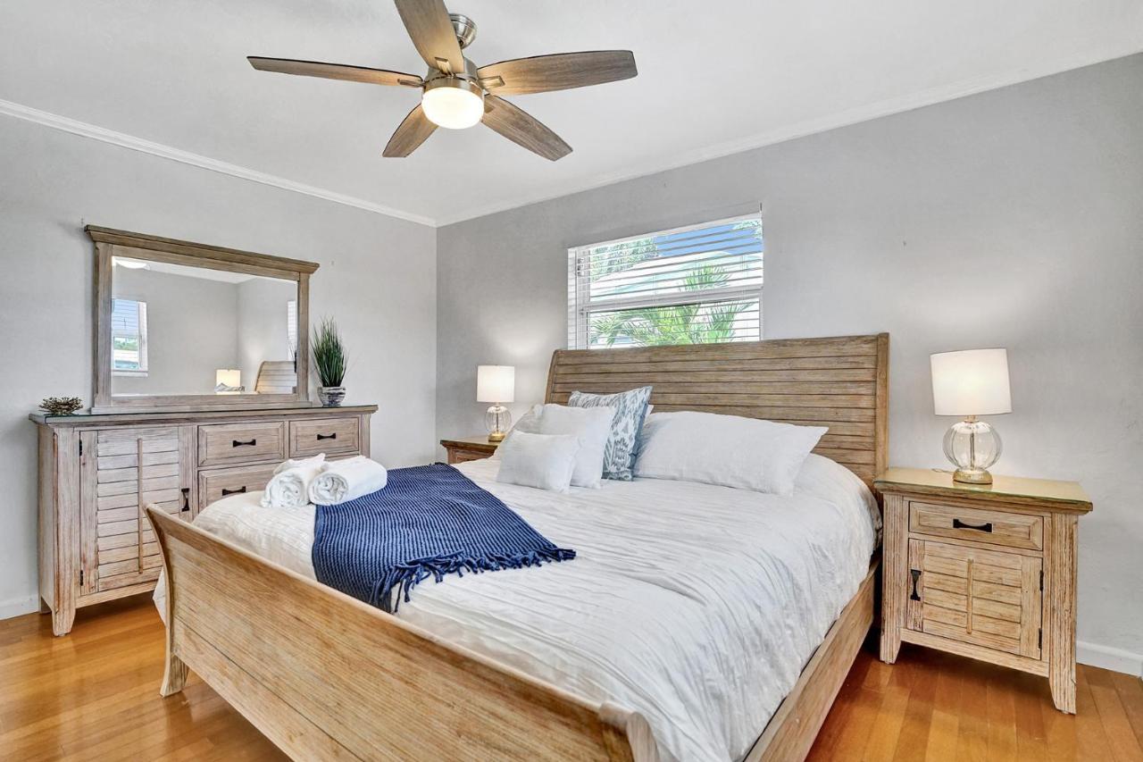 New! Waterfront Heated Pool & Jacuzzi 2 Mi To Beach - Fishing Pier Relaxing Spa & Hammock Fort Lauderdale Kültér fotó