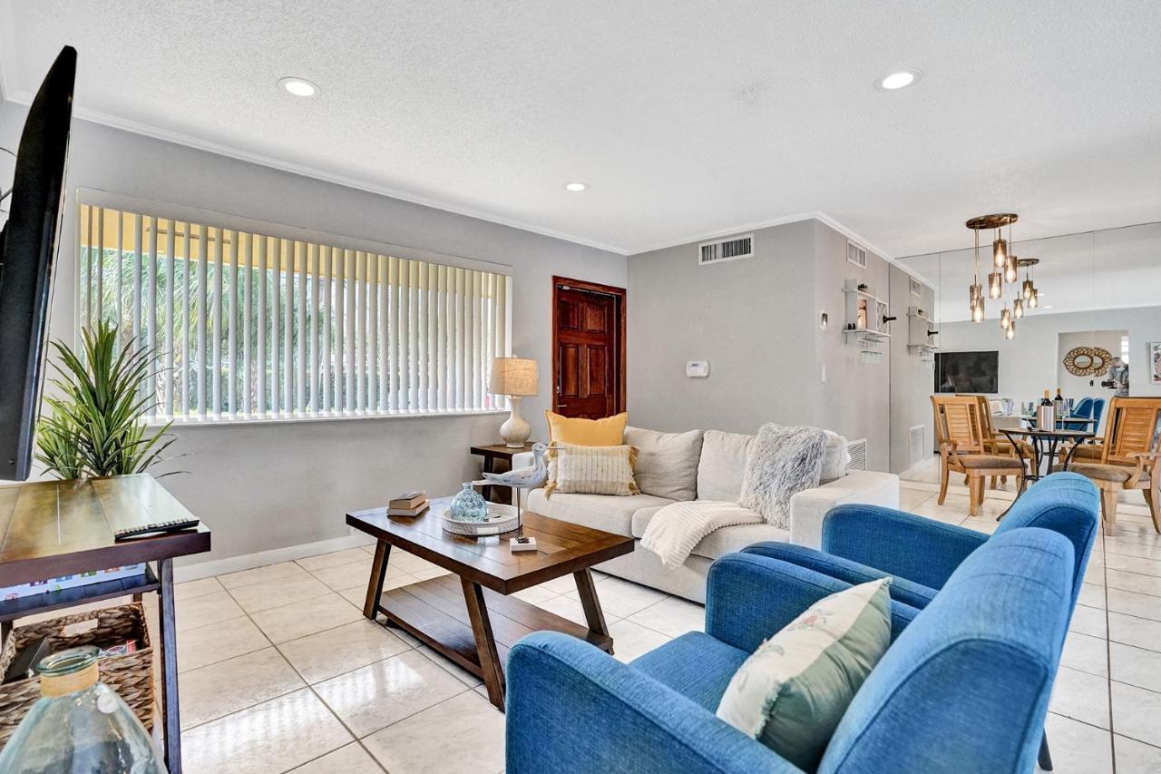 New! Waterfront Heated Pool & Jacuzzi 2 Mi To Beach - Fishing Pier Relaxing Spa & Hammock Fort Lauderdale Kültér fotó